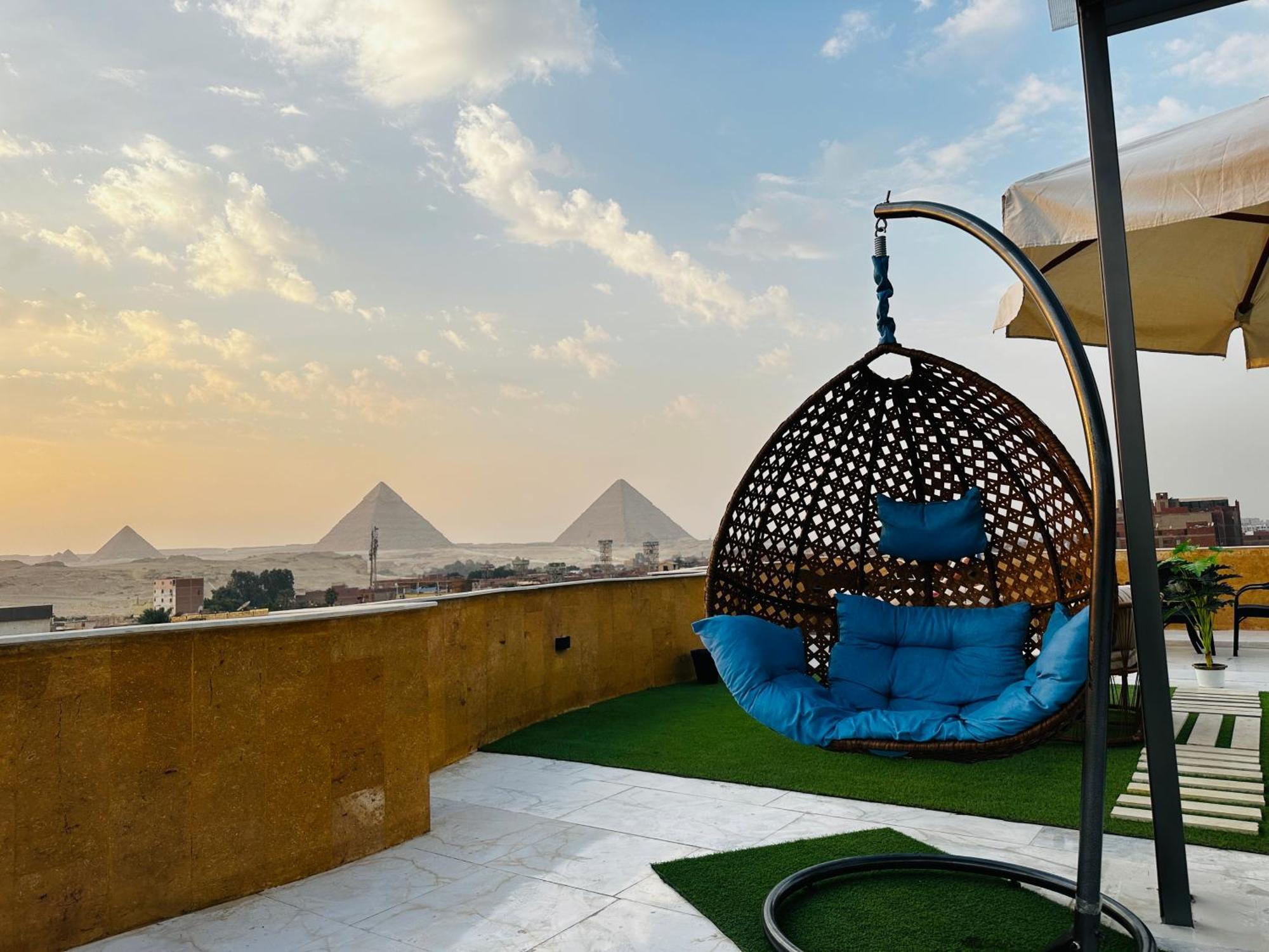 Golden Mask Pyramids Inn Kafrat al Jabal Exterior photo