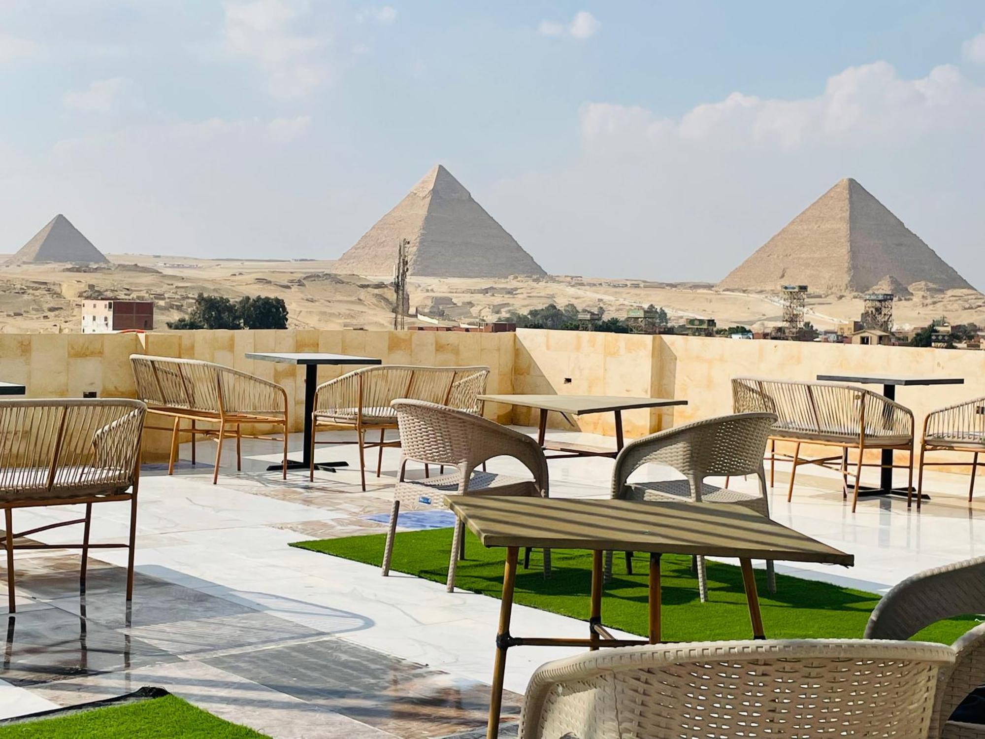 Golden Mask Pyramids Inn Kafrat al Jabal Exterior photo