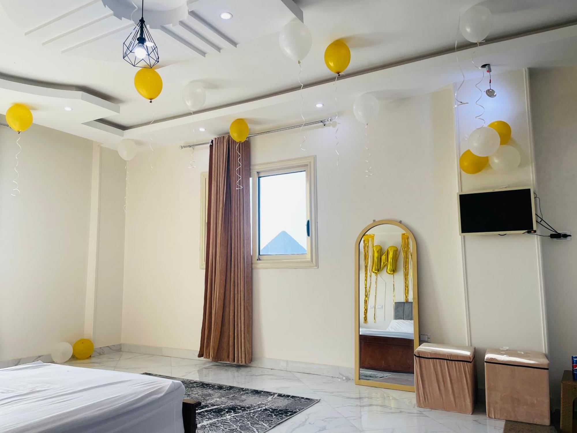 Golden Mask Pyramids Inn Kafrat al Jabal Exterior photo